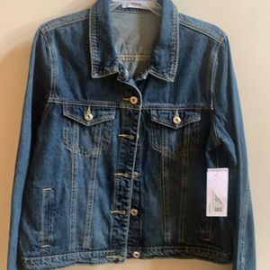 Brand new jean jacket! Size large
